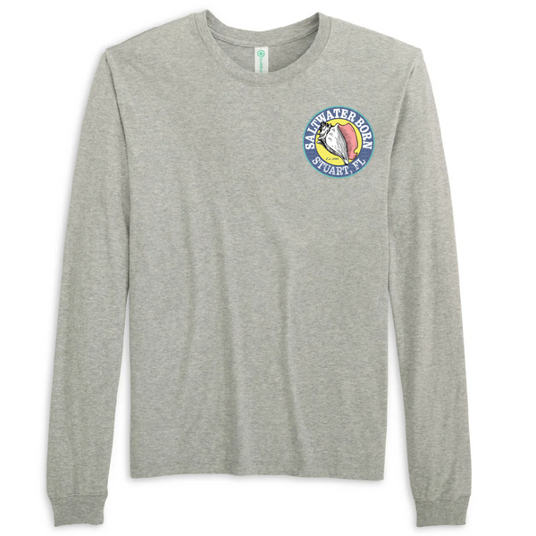 Stuart, FL Coastal Crossing Men's Cotton Long Sleeve Shirt