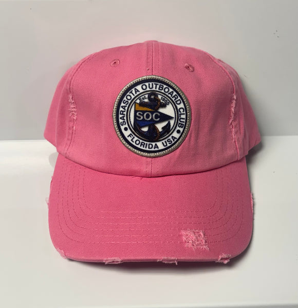 Sarasota Outboard Club Vintage Distressed Hat
