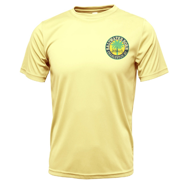 Charleston, SC Palmetto Logo Kraken Men's Short Sleeve UPF 50+ Dry-Fit Shirt