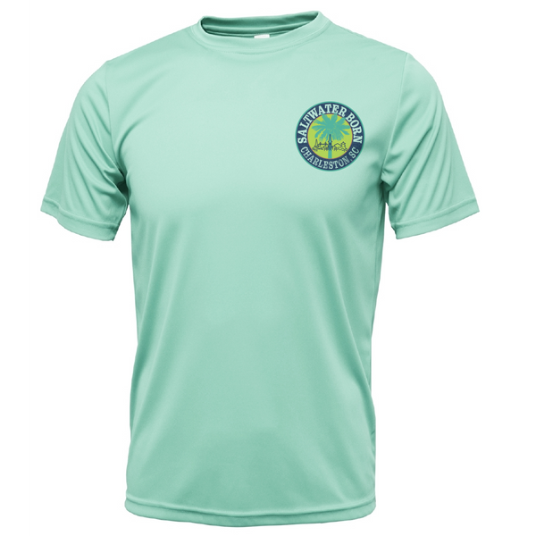 Charleston, SC Palmetto Logo Kraken Men's Short Sleeve UPF 50+ Dry-Fit Shirt