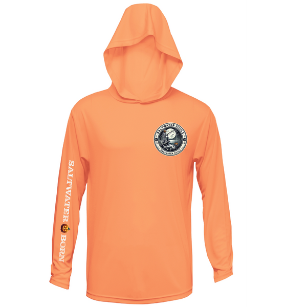 Saltwater Souls Men's Long Sleeve UPF 50+ Dry-Fit Hoodie