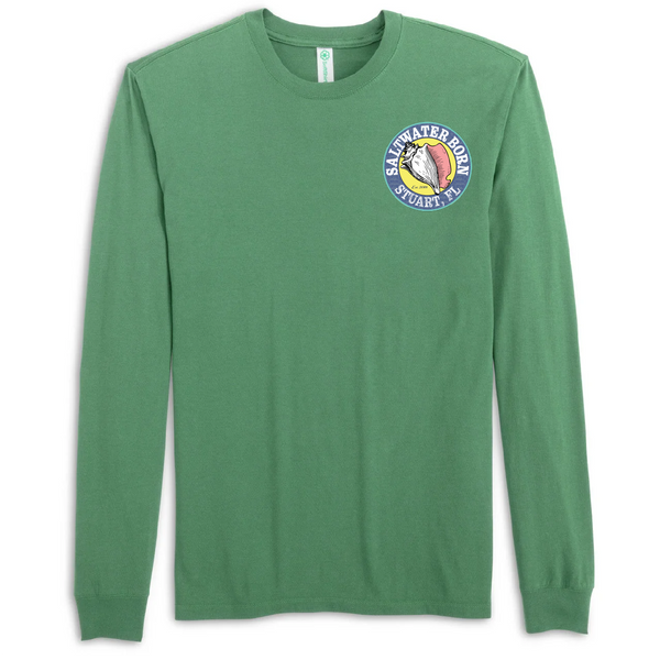 Stuart, FL Coastal Crossing Men's Cotton Long Sleeve Shirt