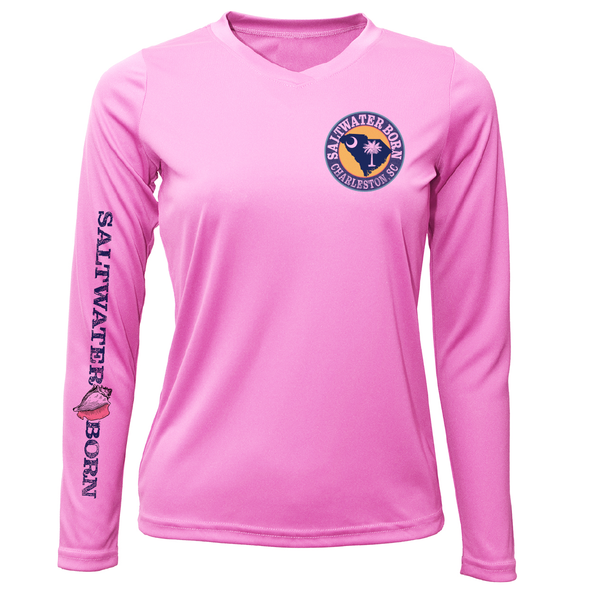 Charleston, SC Kraken Women's Long Sleeve UPF 50 + Dry-Fit Shirt