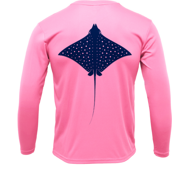 USA Eagle Ray Men's Long Sleeve UPF 50+ Dry-Fit Shirt