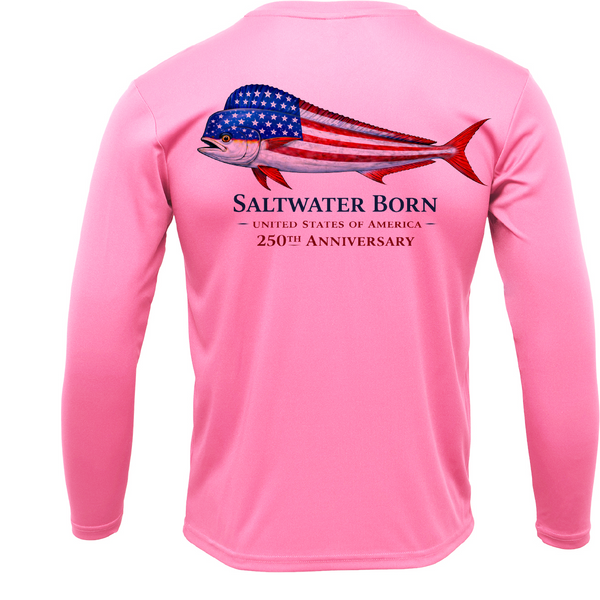 250th Anniversary Action Mahi Men's Long Sleeve UPF 50+ Dry-Fit Shirt