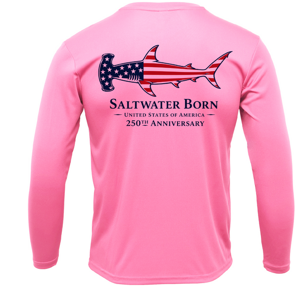 250th Anniversary Hammerhead Men's Long Sleeve UPF 50+ Dry-Fit Shirt