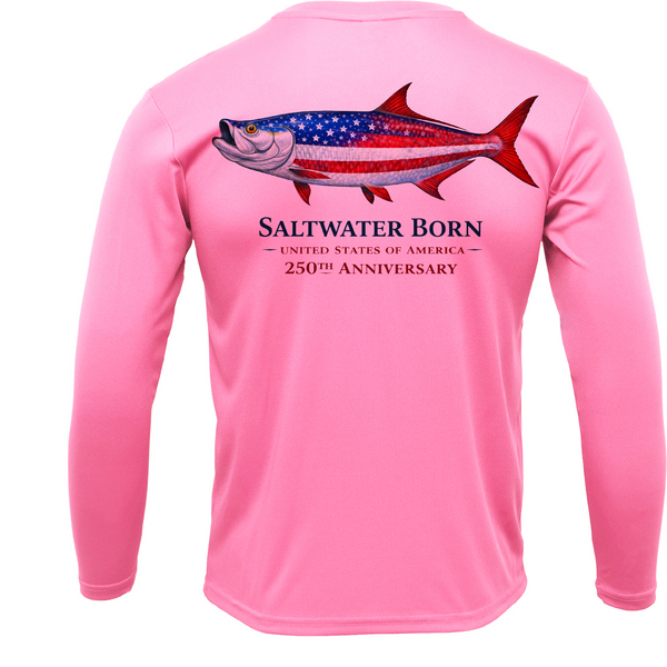 250th Anniversary Action Tarpon Men's Long Sleeve UPF 50+ Dry-Fit Shirt