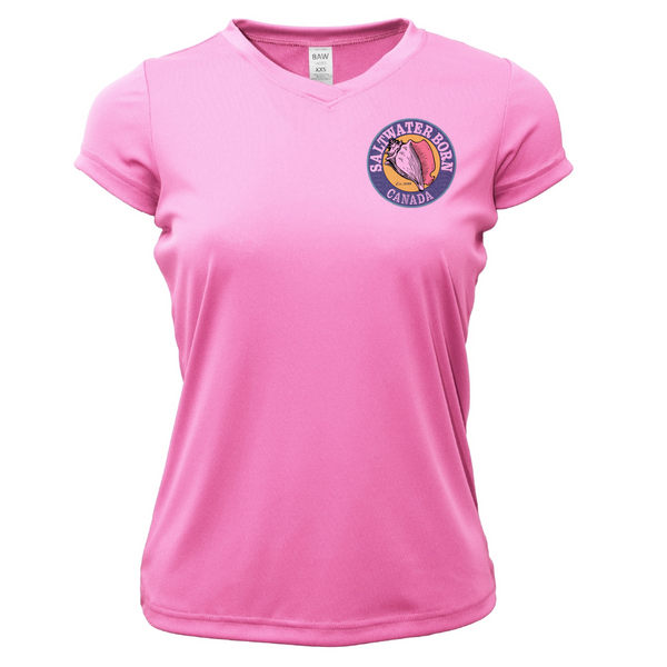 St. John's, Newfoundland Puffins Women's Short Sleeve UPF 50+ Dry-Fit Shirt