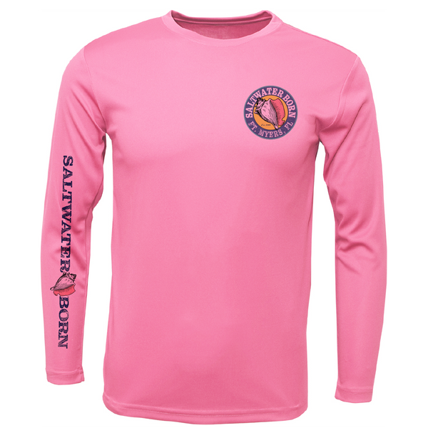 Fort Myers, FL Kraken Men's Long Sleeve UPF 50+ Dry-Fit Shirt