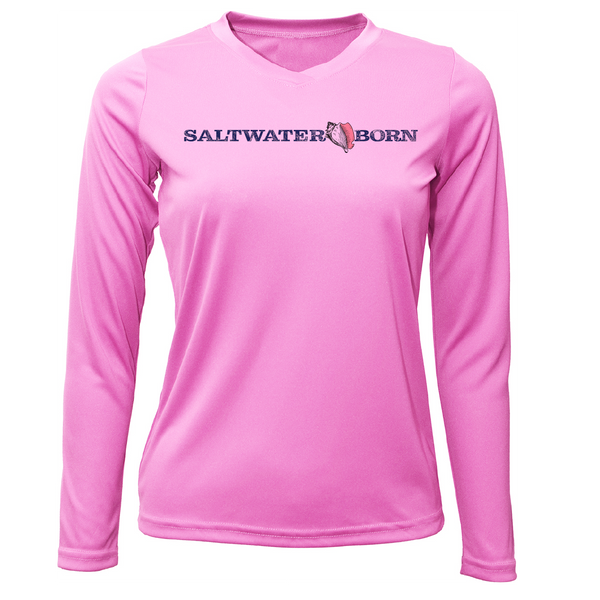 Columbus Day Ship Women's Long Sleeve UPF 50+ Dry-Fit Shirt
