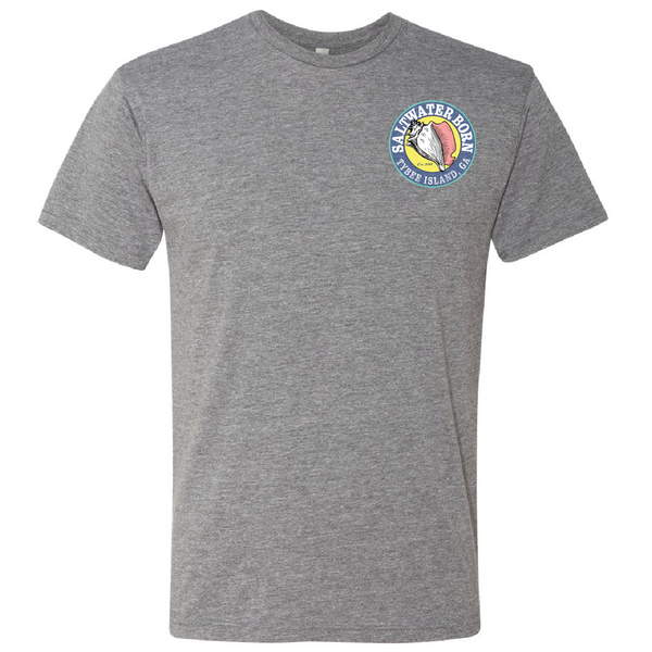 Tybee Island, GA Chasing Waves Men's Soft Tee