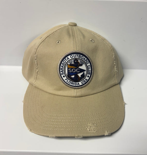Sarasota Outboard Club Vintage Distressed Hat