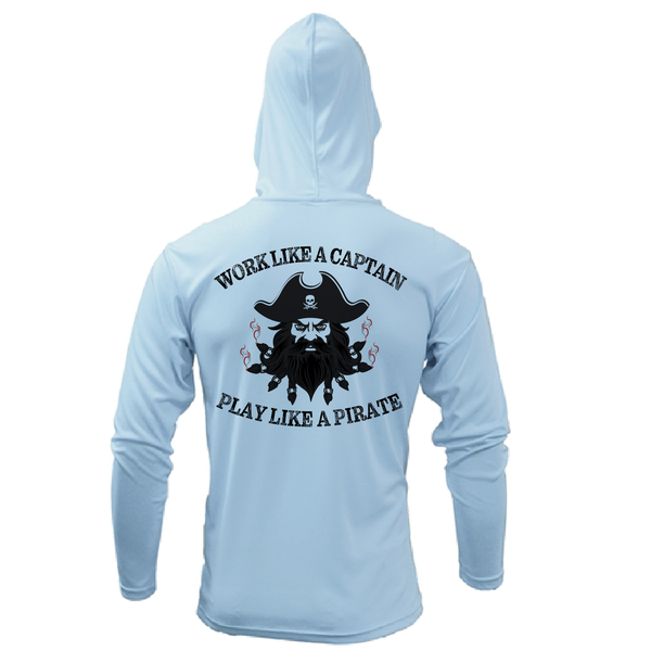 Saltwater Born Blackbeard Long Sleeve UPF 50+ Dry-Fit Hoodie