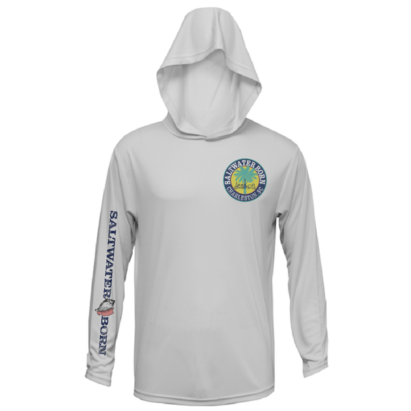 Charleston, SC Kraken Palmetto Logo Women's Long Sleeve UPF 50+ Dry-Fit Hoodie