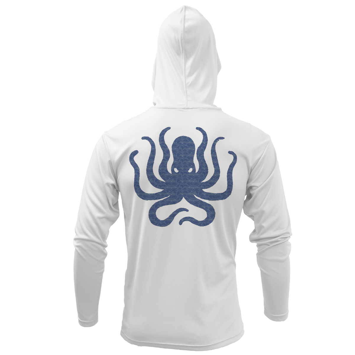 Siesta Key, FL Kraken Men's Long Sleeve UPF 50+ Dry-Fit Hoodie