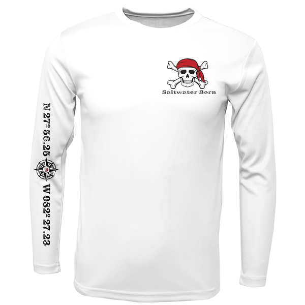 Saltwater Born Blackbeard Long Sleeve UPF 50+ Dry-Fit Shirt