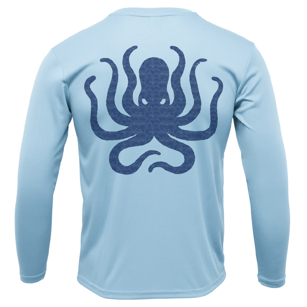Siesta Key, FL Kraken Toddler's Long Sleeve UPF 50+ Dry-Fit Shirt