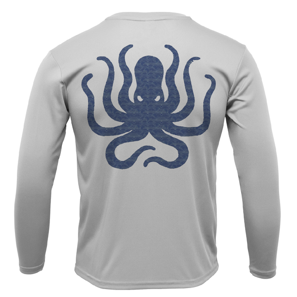 Sargent, TX Kraken Men's Long Sleeve UPF 50+ Dry-Fit Shirt