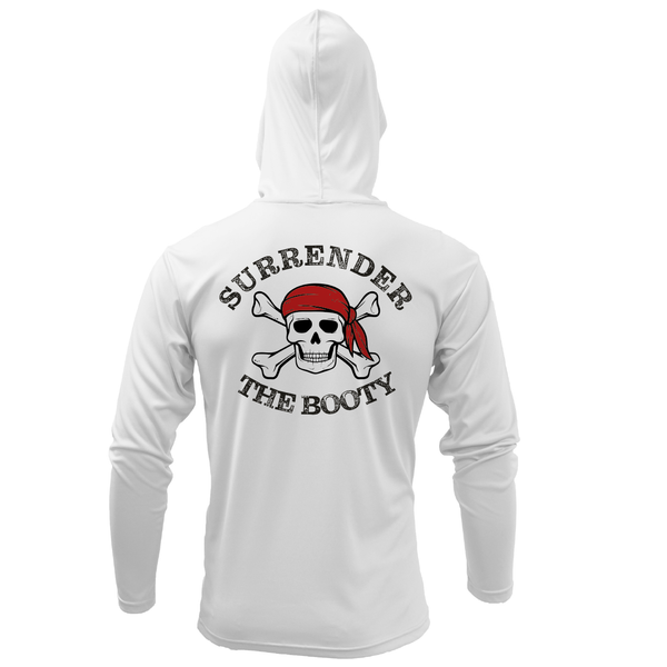 New York Freshwater Born "Surrender The Booty" Men's Long Sleeve UPF 50+ Dry-Fit Hoodie