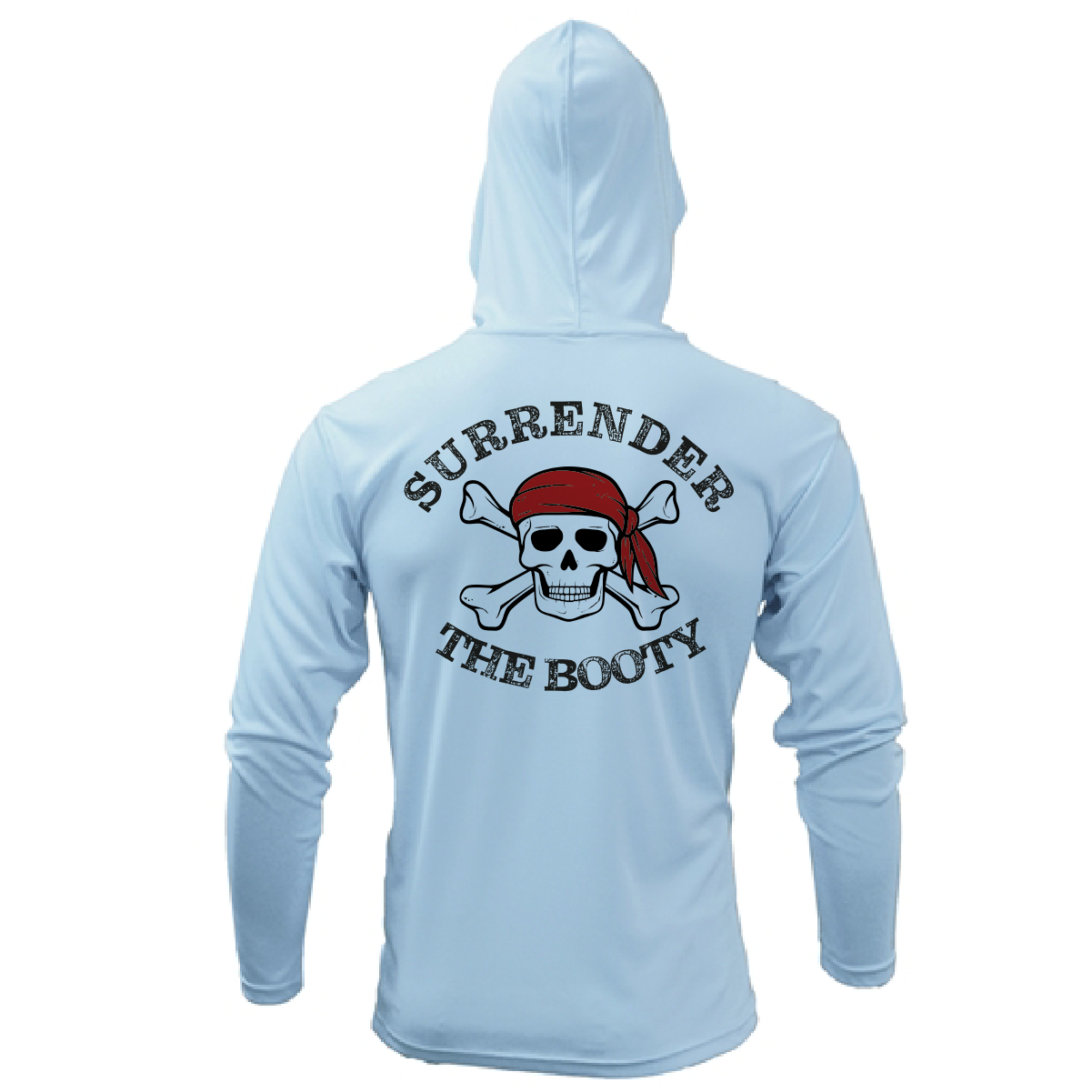 Florida Freshwater Born "Surrender The Booty" Long Sleeve UPF 50+ Dry-Fit Hoodie