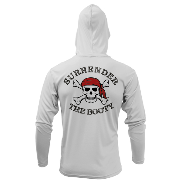 Florida Freshwater Born "Surrender The Booty" Men's Long Sleeve UPF 50+ Dry-Fit Hoodie