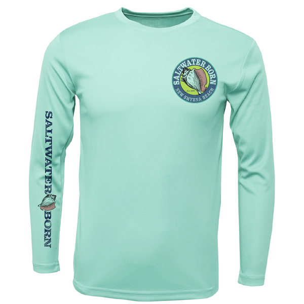 New Smyrna Beach, FL Kraken Men's Long Sleeve UPF 50+ Dry-Fit Shirt