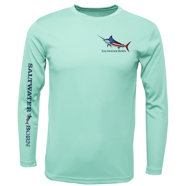 250th Anniversary Action Marlin Men's Long Sleeve UPF 50+ Dry-Fit Shirt