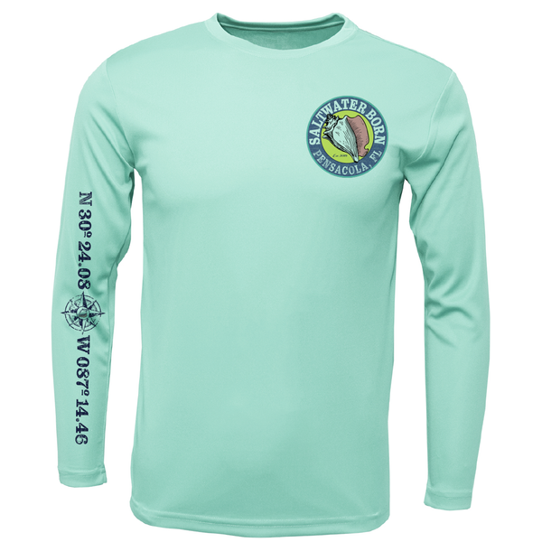 Pensacola, FL Kraken Long Sleeve UPF 50+ Dry-Fit Shirt
