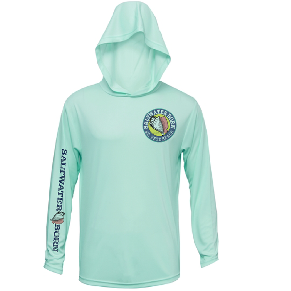 St. Pete Beach, FL Blue Marlin Long Sleeve UPF 50+ Dry-Fit Hoodie