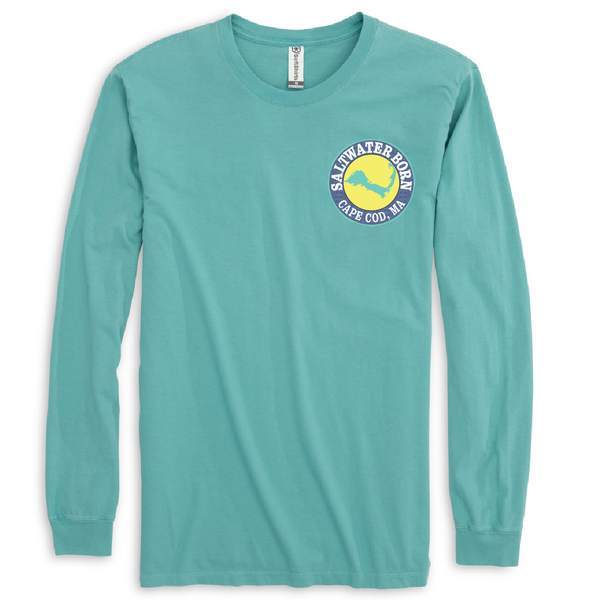 Cape Cod, MA Jaws Women's Cotton Long Sleeve Shirt