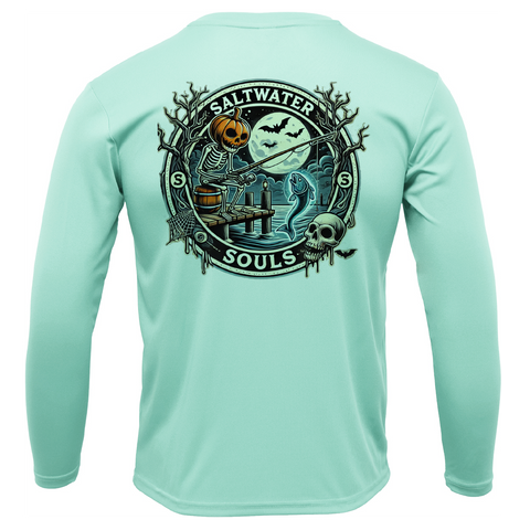 Saltwater Souls Boy's Long Sleeve UPF 50+ Dry-Fit Shirt