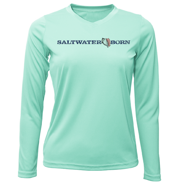 Columbus Day Ship Women's Long Sleeve UPF 50+ Dry-Fit Shirt