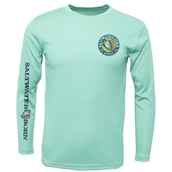 Fort Myers, FL Kraken Men's Long Sleeve UPF 50+ Dry-Fit Shirt