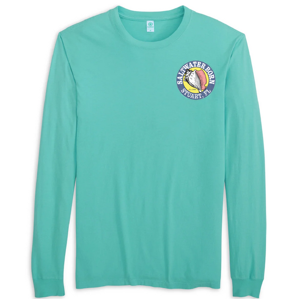 Stuart, FL Coastal Crossing Men's Cotton Long Sleeve Shirt