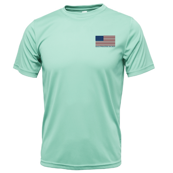 250th Anniversary Action Tarpon Men's Short Sleeve UPF 50+ Dry-Fit Shirt