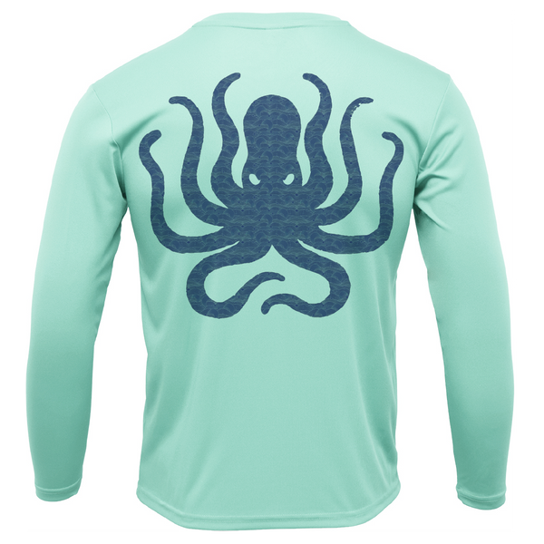 Siesta Key, FL Kraken Toddler's Long Sleeve UPF 50+ Dry-Fit Shirt