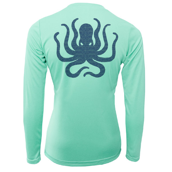 Charleston, SC Kraken Palmetto Logo Women's Long Sleeve UPF 50+ Dry-Fit Shirt