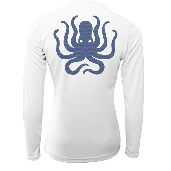 Charleston, SC Kraken Palmetto Logo Women's Long Sleeve UPF 50+ Dry-Fit Shirt