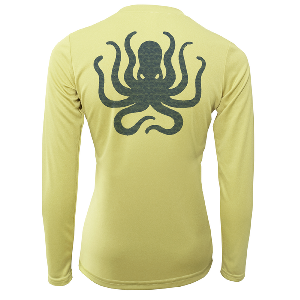 Texas Freshwater Born Kraken Women's Long Sleeve UPF 50+ Dry-Fit Shirt