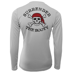 Florida Freshwater Born "Surrender The Booty" Women's Long Sleeve UPF 50+ Dry-Fit Shirt