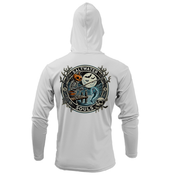 Saltwater Souls Boy's Long Sleeve UPF 50+ Dry-Fit Hoodie