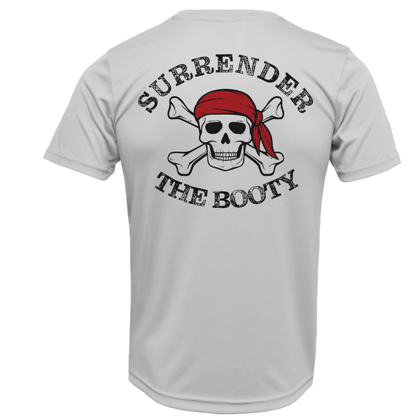 New York Freshwater Born "Surrender The Booty" Men's Short Sleeve UPF 50+ Dry-Fit Shirt