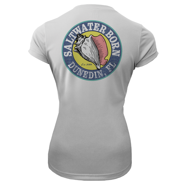 Dunedin Florida Girl Women's Short Sleeve UPF 50+ Dry-Fit Shirt