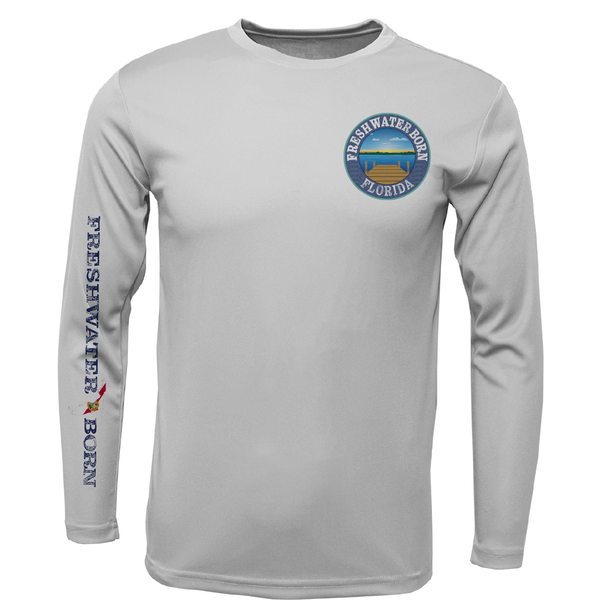 Florida Freshwater Born Pike Men's Long Sleeve UPF 50+ Dry-Fit Shirt