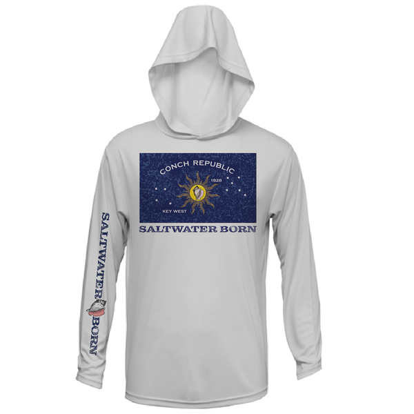 Conch Republic Long Sleeve UPF 50+ Dry-Fit Hoodie