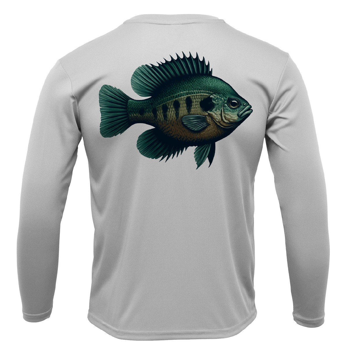 Florida Freshwater Born Bluegill Men's Long Sleeve UPF 50+ Dry-Fit Shirt