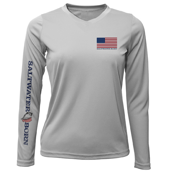 250th Anniversary Hammerhead Women's Long Sleeve UPF 50+ Dry-Fit Shirt