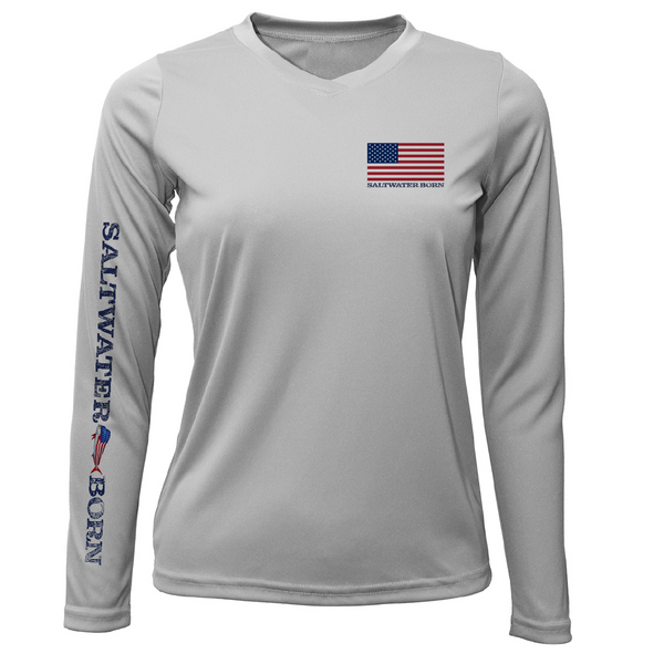 250th Anniversary Action Mahi Women's Long Sleeve UPF 50+ Dry-Fit Shirt