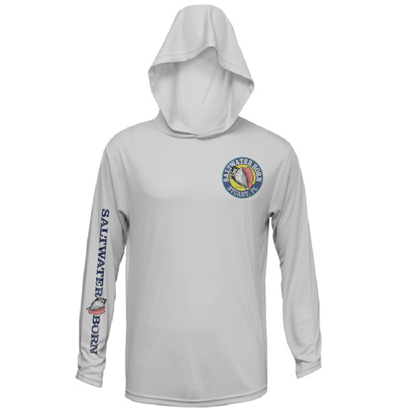 Stuart, FL Sportfishing Boy's Long Sleeve UPF 50+ Dry-Fit Hoodie