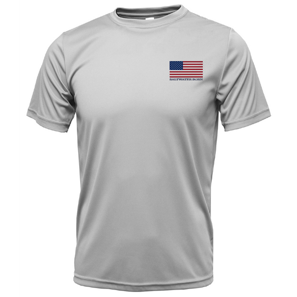 250th Anniversary Action Tarpon Men's Short Sleeve UPF 50+ Dry-Fit Shirt